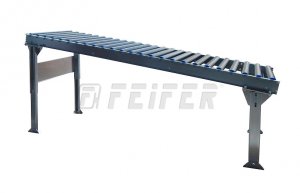 DP300 conveyor - plastic rollers, L=1500 mm, A=100 mm