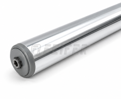 Stainless steel roller type 3, diam. 30, axis 8 mm, l=600 mm, 5 kg