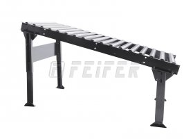 DP500 conveyor - steel rollers, L=1500 mm, A=80 mm