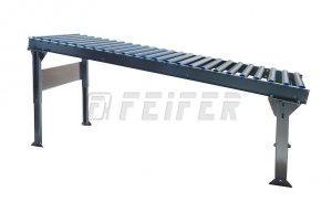 DP500 conveyor - plastic rollers, L=2000 mm, A=100 mm