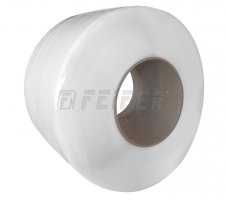 PP strap 5,5 x 0,50 mm, 200/190 - 5000 m, 700 N, natural (white)