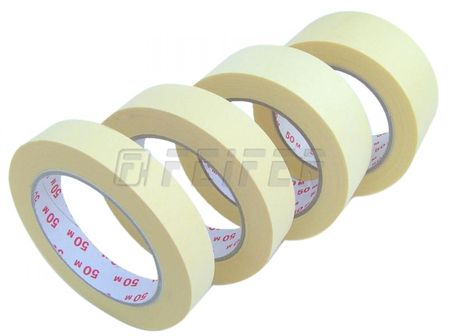 50mm x 50m - self adhesive tape, crepe-mask