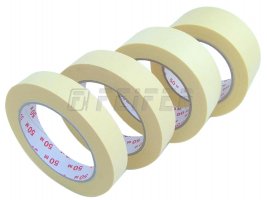 25mm x 50m - self adhesive tape, crepe-mask