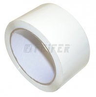 50 mm x 66 m - self adhesive tape, white