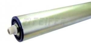 Steel roller type 4, diam. 52, axis 10 mm, l=200 mm, 100 kg