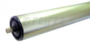 Steel roller type 2, diam. 50, axis 10 mm, l=1000 mm, 20 kg