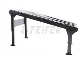 DP300 conveyor - steel rollers, L=1500 mm, A=80 mm