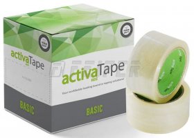 ActivaTape 48mm x 66m, basic, 43 my, transparent ActivaTape 48mm x 66m, basic, 43 my, transparent
