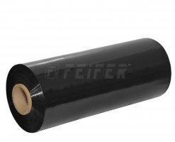 Manual stretch film 250 mm x 23 my, core 160 g, black